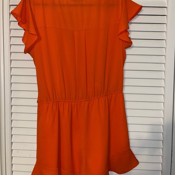 Orange Romper - Picture 2 of 2